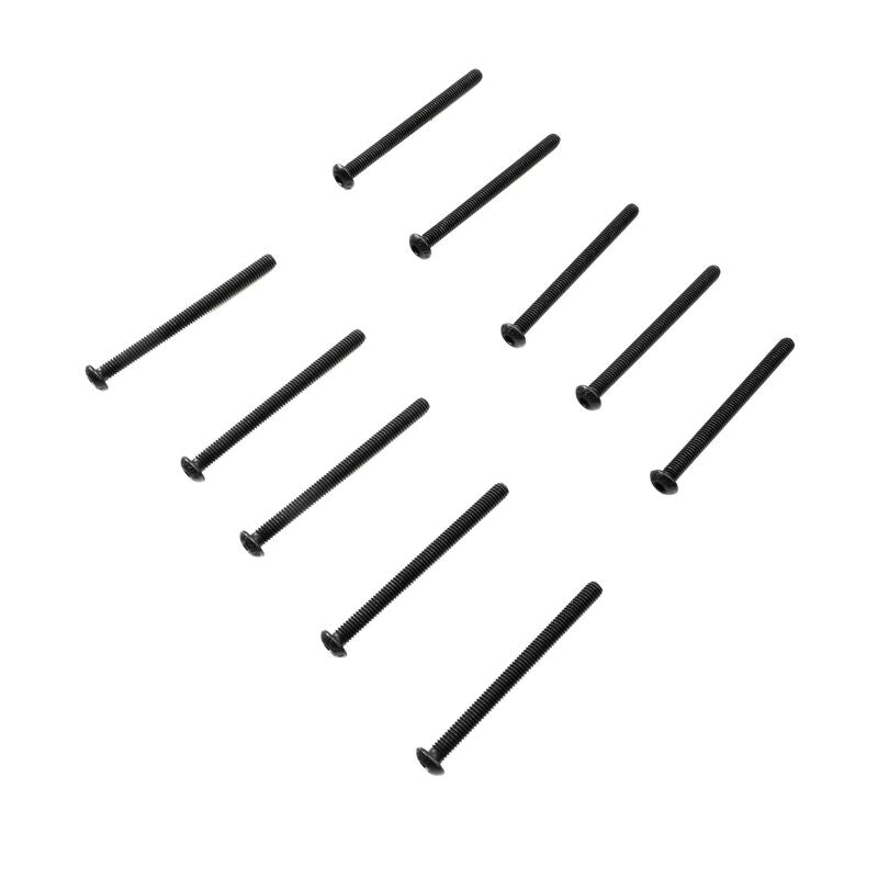 Losi Button Head Screws M4 x 50mm STL (10)