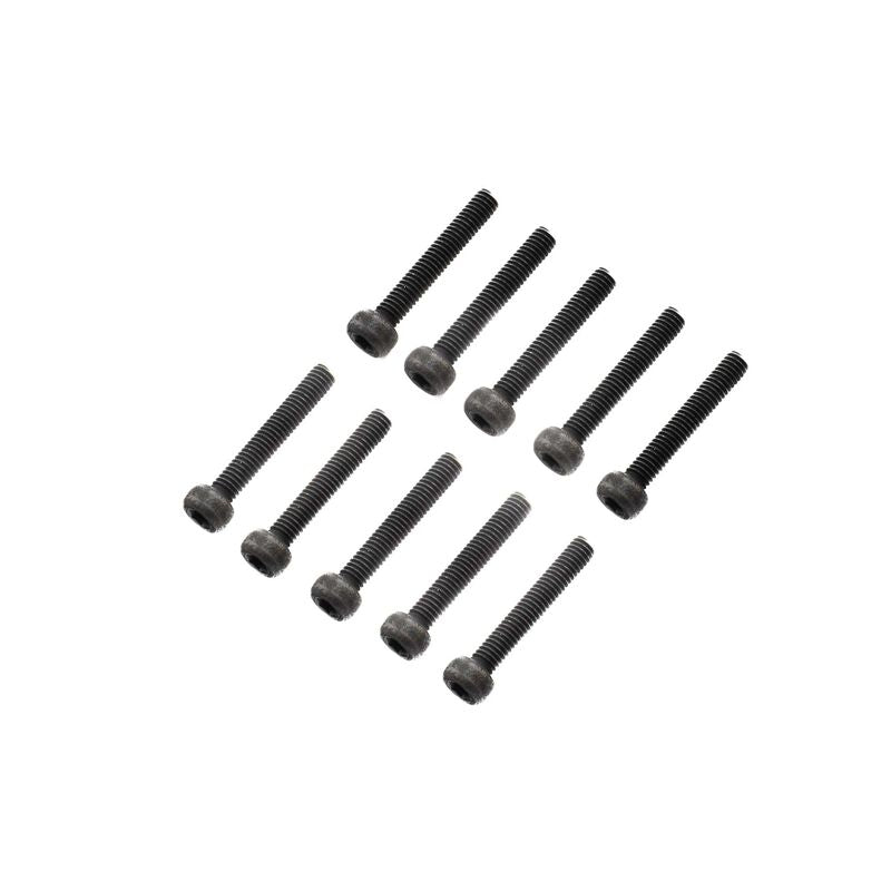 Losi Cap Head Screws M4 x 25mm STL (10)