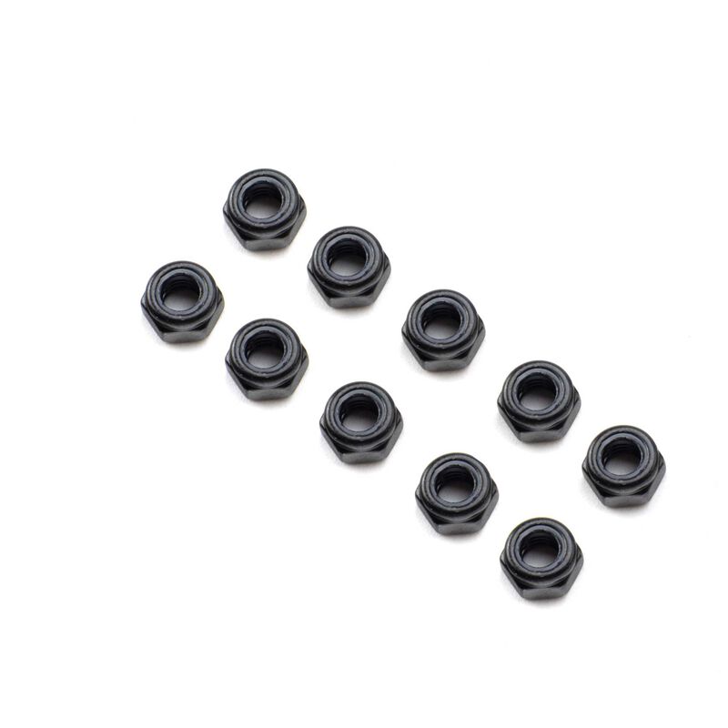 Losi Nylock Nut M6 STL (10)