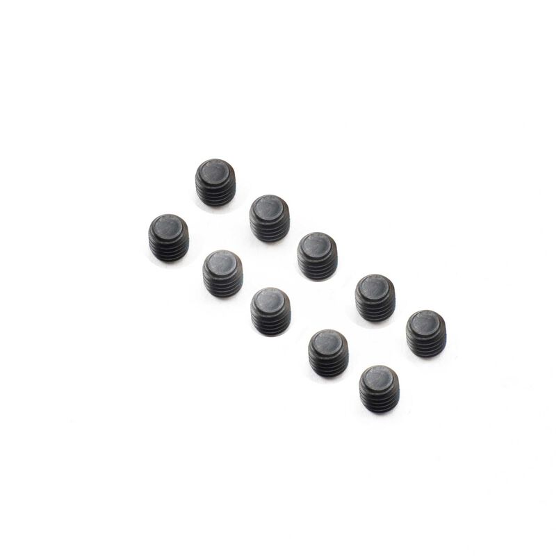 Losi Set Screw M5 x 4mm Flat Point STL (10)