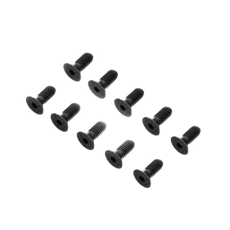 Losi Flat Head Screws M5 x 12mm STL (10)