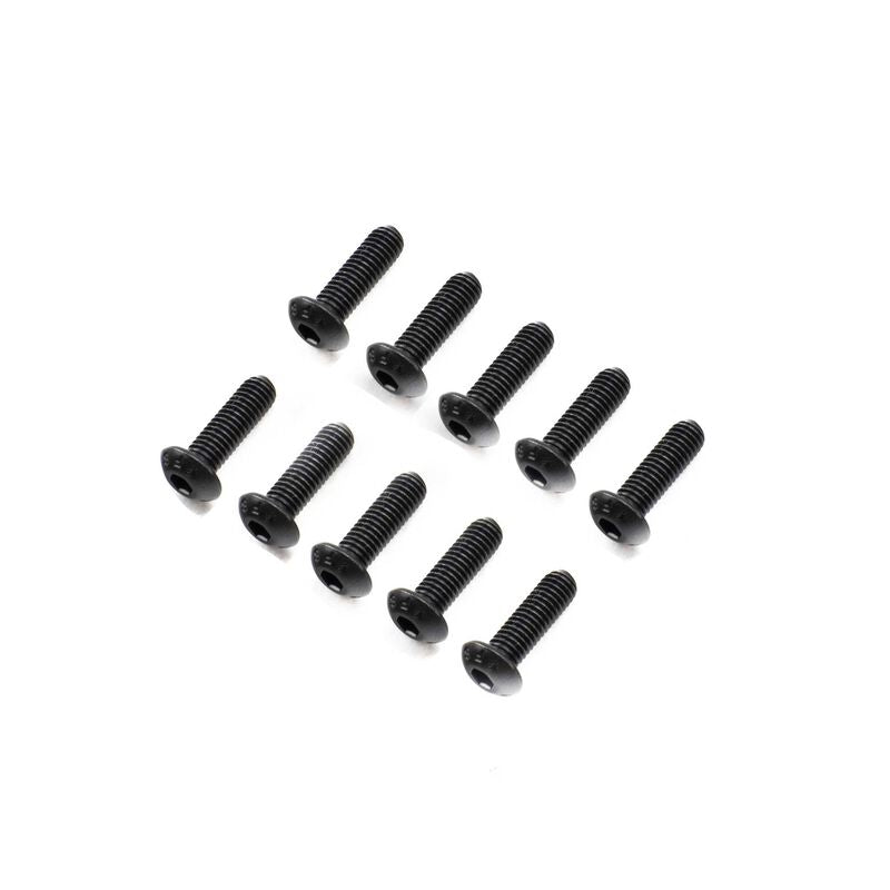 Losi Button Head Screws M5 x 16mm STL (10)