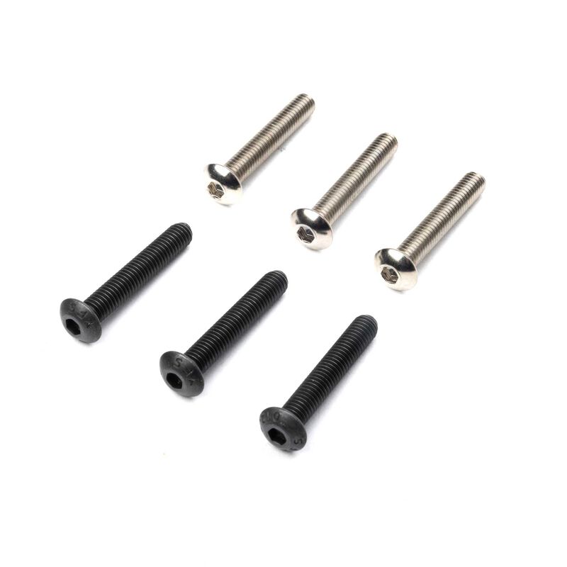 Losi Lower Shock Mounting Screw Set 5mm (6): All 5IVE