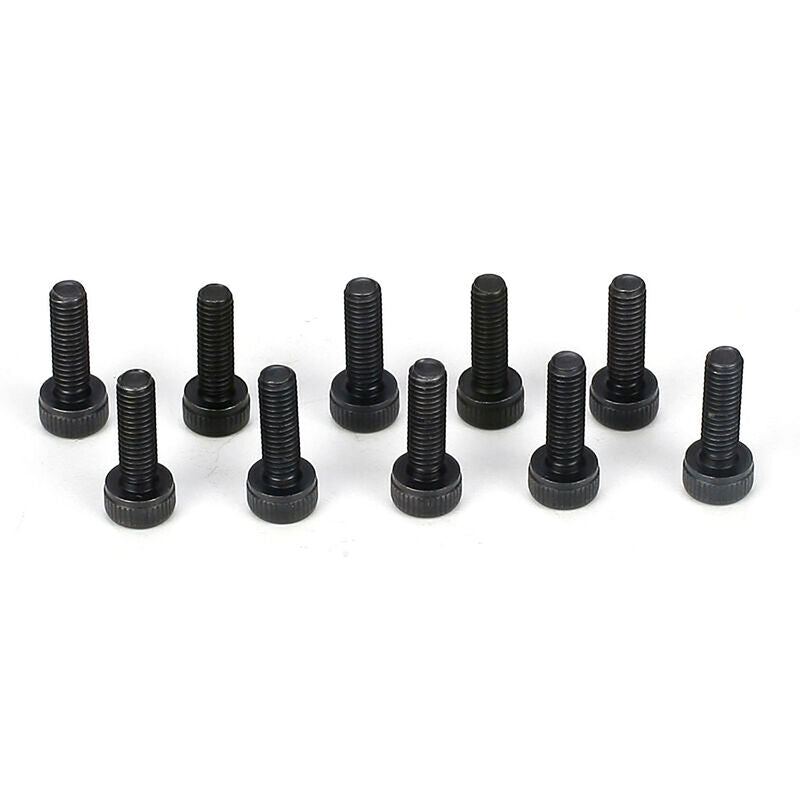 Losi Cap Head Screws M3 x 10mm STL (10)