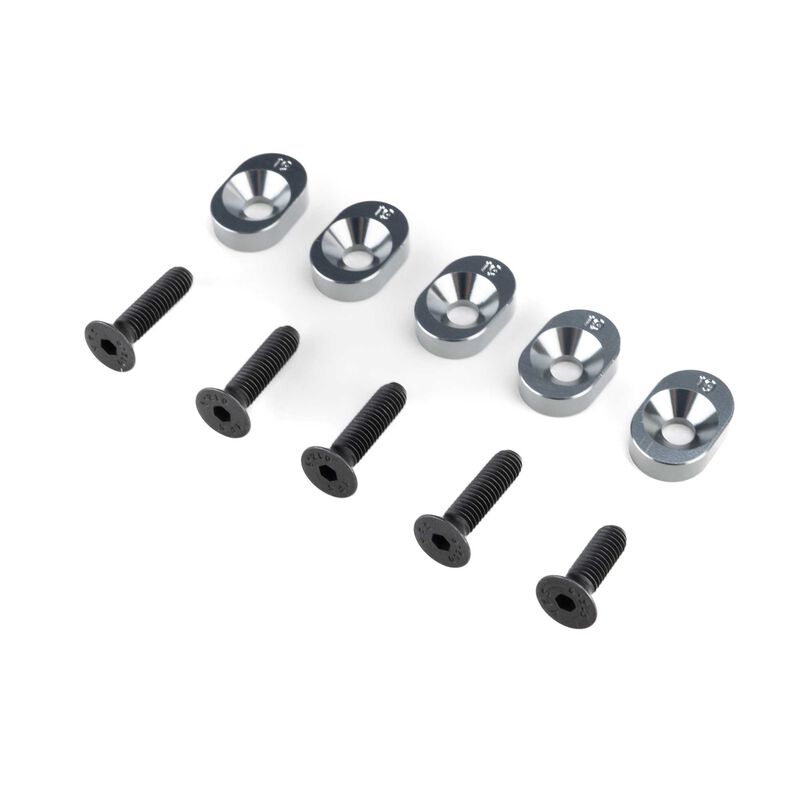 Losi Engine Mount Insert and Screws 19/67 (5): 5IVE-TG 3.0