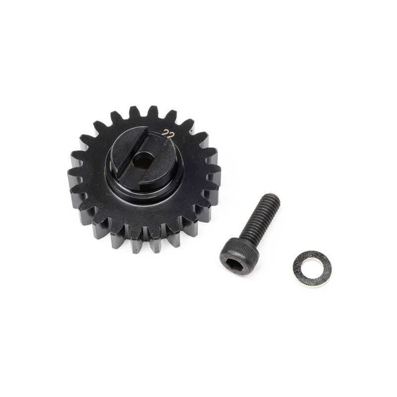 Losi Pinion Gear and Hardware 22T 1.5M: 5IVE-TG 3.0