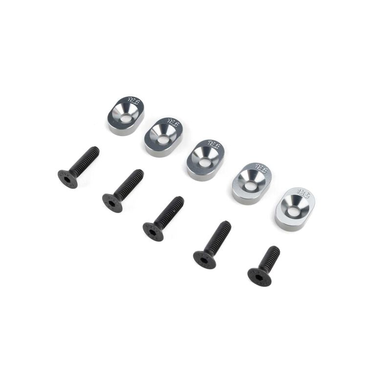 Losi Engine Mount Insert and Screws 18.5/67 (5): 5IVE-TG 3.0