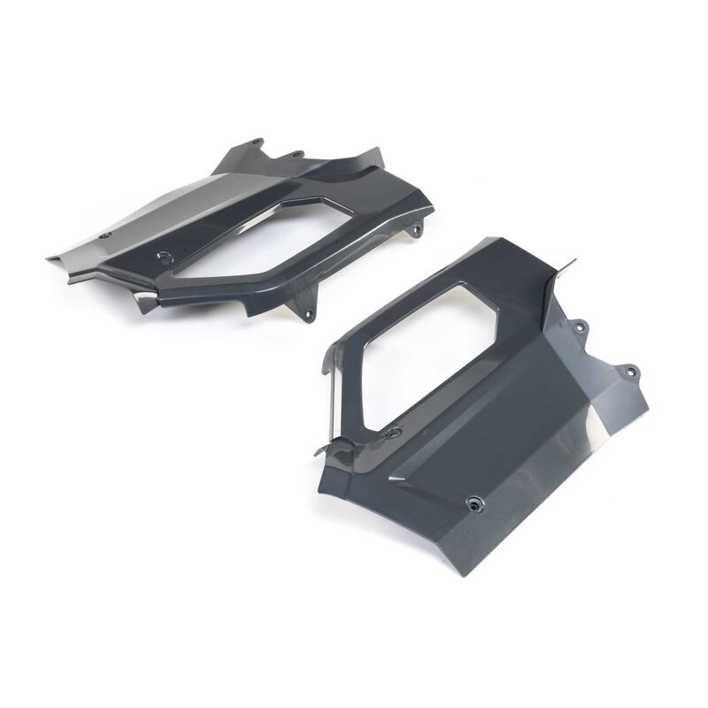 Losi Body Panel Door Left/Right Gun Metal Grey: 5IVE-T 3.0
