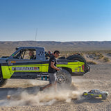 1/6 Super Baja Rey Brenthel 8S 4X4 RTR Brushless Desert Truck, Yellow