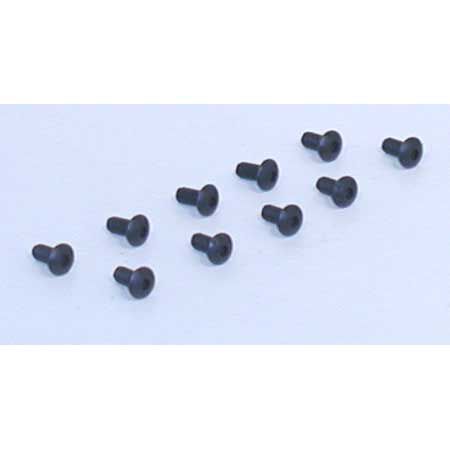 Button Head Screw,4-40x1/4 (10)