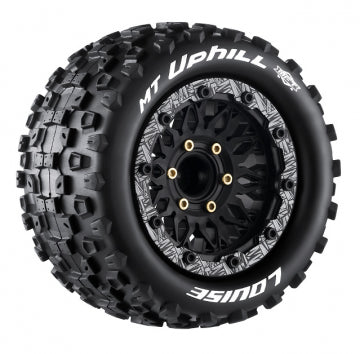 Louise RC World L-T3309SX - Tires & Wheels MT-UPHILL 1/10 MAXX Soft MFT (Removable 12, 14 & 17mm Hex) (2)