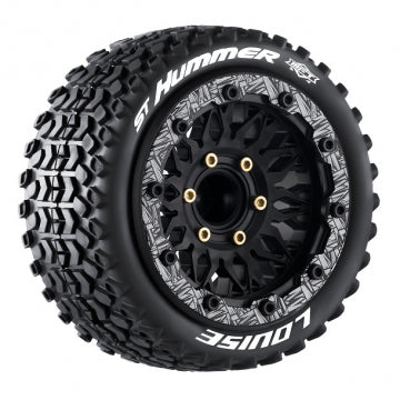Louise RC World LT3314SX - Tires & Wheels ST-HUMMER 1/10 Soft MFT (Removable 12, 14 & 17mm Hex) (2)
