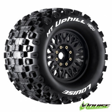 Louise RC World L-T3322X - Tires & Wheels MT-UPHILL 3,8 Sport MFT (Removable 17mm Hex 0 & 1/2 Offset) (2)