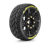 Tires &amp; Wheels B-ROCKET 1/8 Buggy Soft MFT (Removable 17mm Hex 0" &amp; 1/2" Offset) (2)