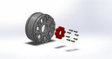 Tires &amp; Wheels B-ROCKET 1/8 Buggy Soft MFT (Removable 17mm Hex 0" &amp; 1/2" Offset) (2)