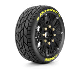 Tires &amp; Wheels B-ROCKET 1/8 Buggy Soft MFT (Removable 17mm Hex 0" &amp; 1/2" Offset) (2)