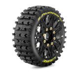 Tires &amp; Wheels B-PIONEER 1/8 Buggy Soft MFT (Removable 17mm Hex 0" &amp; 1/2" Offset) (2)