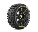 Tires &amp; Wheels B-ULLDOZE 1/8 Buggy Soft MFT (Removable 17mm Hex 0" &amp; 1/2" Offset) (2)
