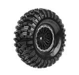 Tire &amp; Wheel CR-SIXGEAR 1.9" Black (2)