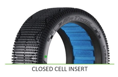 Tire &amp; Wheel B-AIR TRAK 1/8 Buggy Soft White (2)
