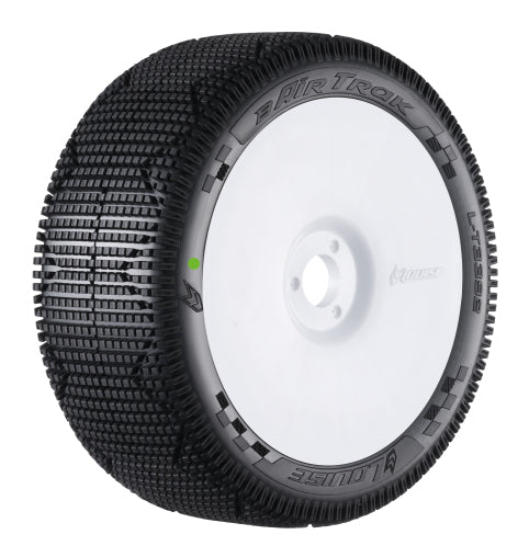 Tire &amp; Wheel B-AIR TRAK 1/8 Buggy Soft White (2)