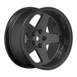 Wheels Drift 5-Spoke Black (2,4,6,8mm Offset) 12mm Hex (4)