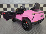 Battery children's car Lamborghini Urus pink 12 volts