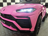 Battery children's car Lamborghini Urus pink 12 volts