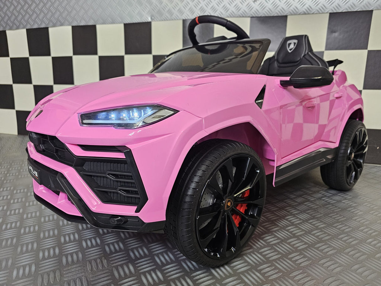 Battery children's car Lamborghini Urus pink 12 volts