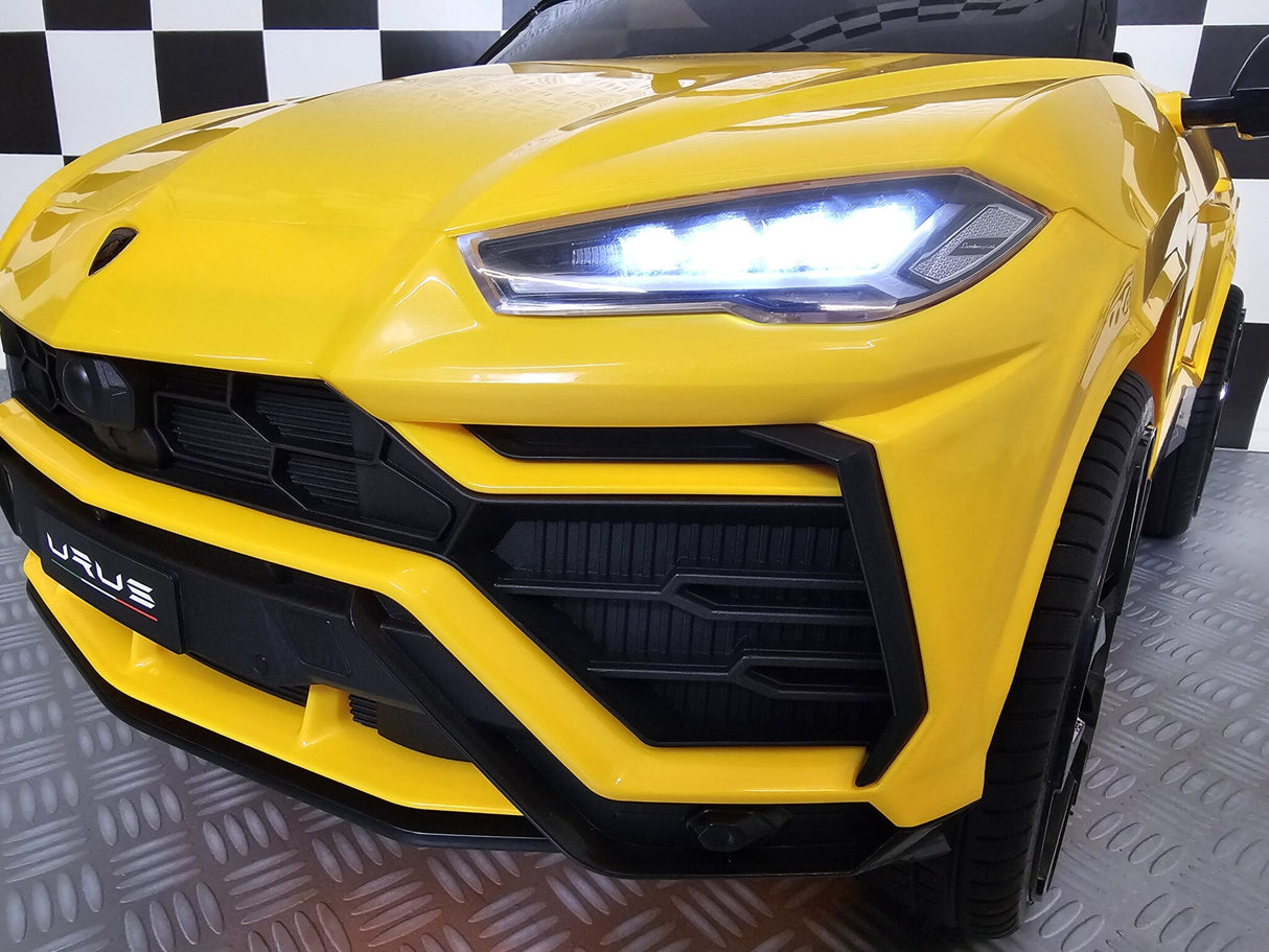 Electric children's car Lamborghini Urus 12 volt yellow
