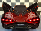 Battery Children car Lamborghini Sian 12 volts painting red