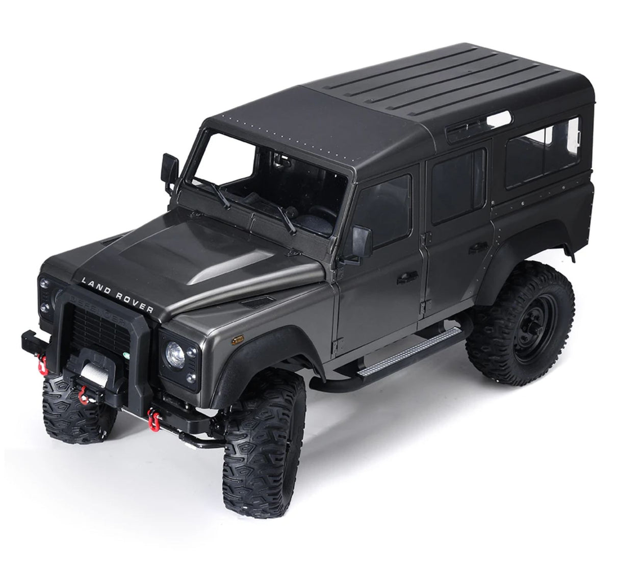 Land Rover Defender D110 4WD - 5-dørs højt detaljeret 1:8 crawler