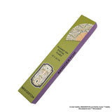 Green damask flourish fan - Bridgerton