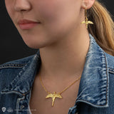 Fawkes necklace - Harry Potter