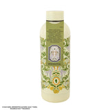 500ml Insulated Bottle - Green damask flourish - Bridgerton