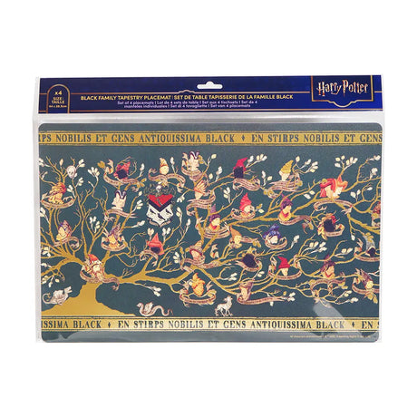 Set of 4 placemats - Black Family - Harry Potter