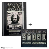 Hard cover notebook and bookmark - Sirius Azkaban