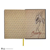 Hard cover notebook and bookmark - Newt Scamander