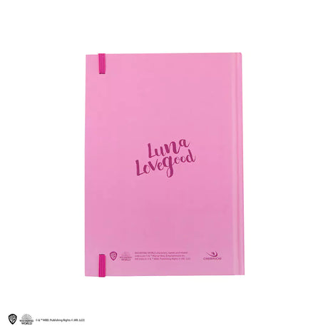 Hard cover notebook and bookmark - Luna Lovegood