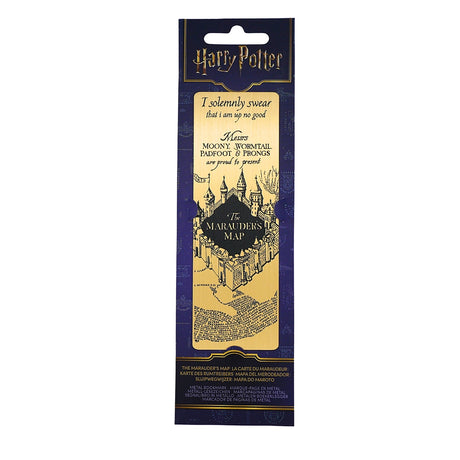 Metal bookmark - The Marauder’s Map - Harry Potter