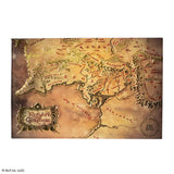 Aluminium plate Map of Rohan and Gondor - The Lord of the Rings