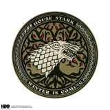 Round aluminium plate Stark - Game Of Thrones