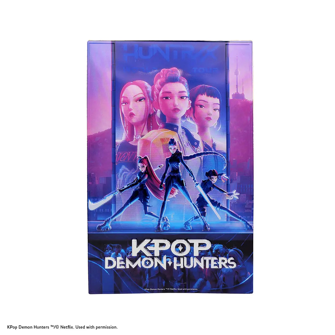 Embossed aluminum poster - KPop Demon Hunters