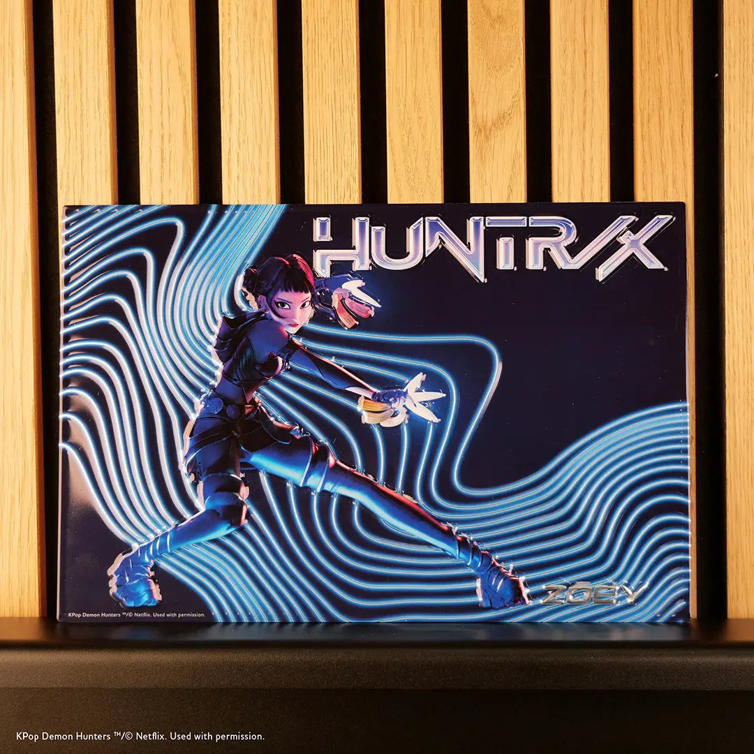 Embossed aluminum poster - Zoey - KPop Demon Hunters