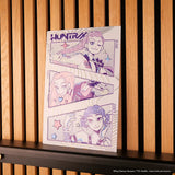 Embossed aluminum poster - Rumi Mira Zoey - KPop Demon Hunters