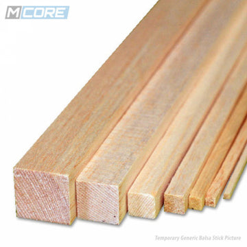 M-Core MCB-ST05-10-100 - Balsa strip 5x10x1000mm M-Core