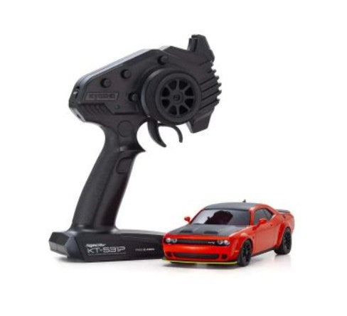 MINI-Z AWD DODGE CHALLENGER SRT HELLCAT REDEYE Tor Red 32621R - DRIFT