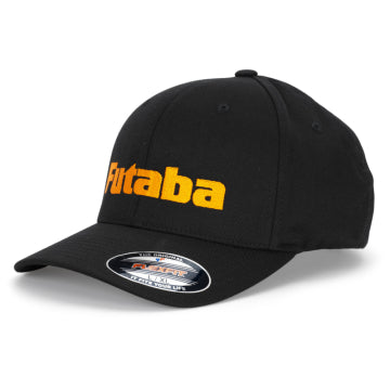 Futaba 6277-BLACK-L/XL-FUTABA - Futaba Cap Flexfit Black/Orange L/XL