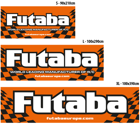 Banner Futaba - XL 100x390cm