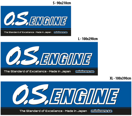 Banner O.S.Engine - S 90x210cm